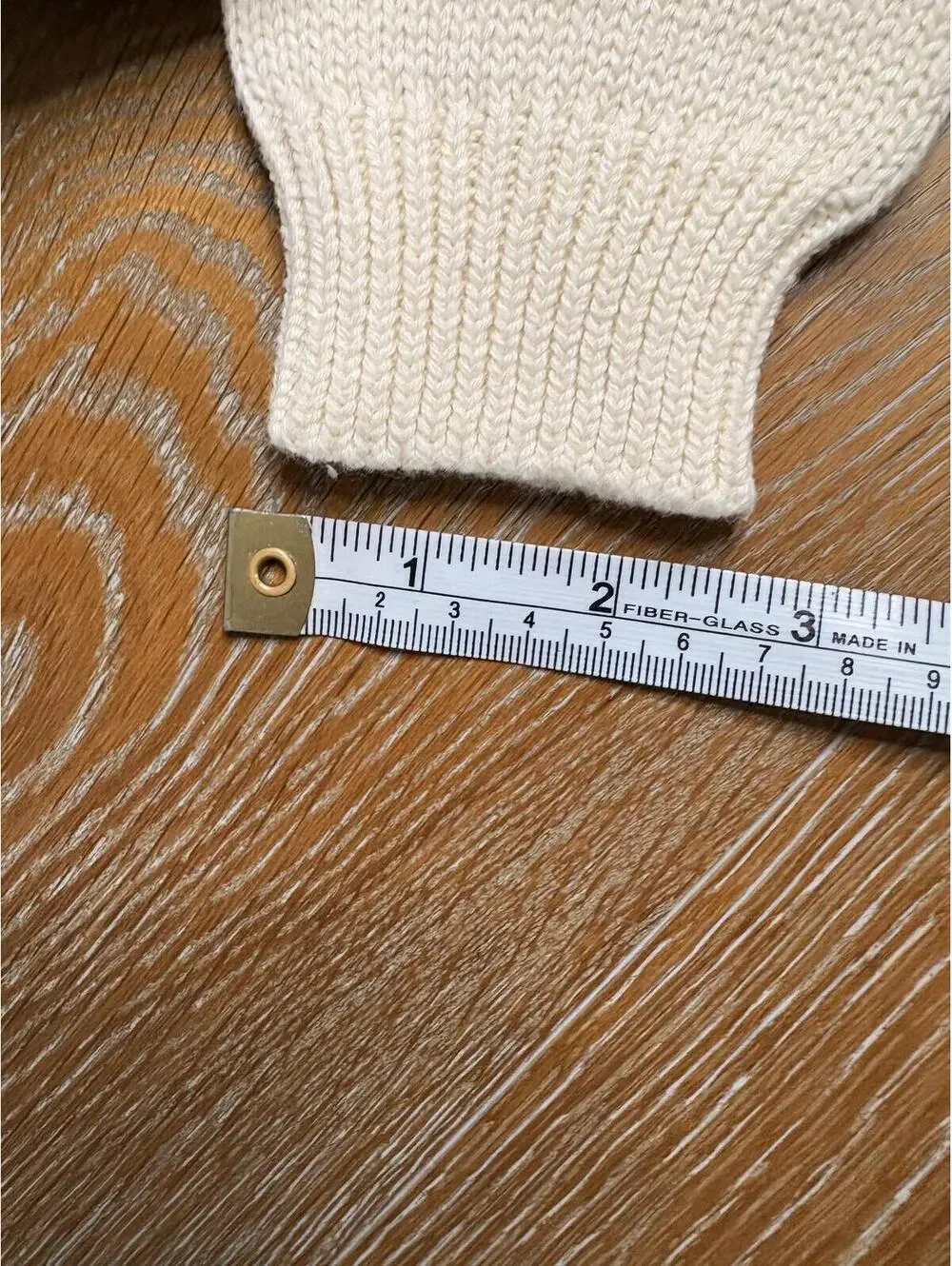 NWT Vintage Ralph Lauren Cream Baby Sweater with Bear Motif Size 6M-12M